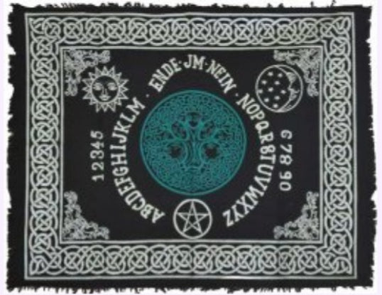 Tree of Life Ouija Altar Cloth