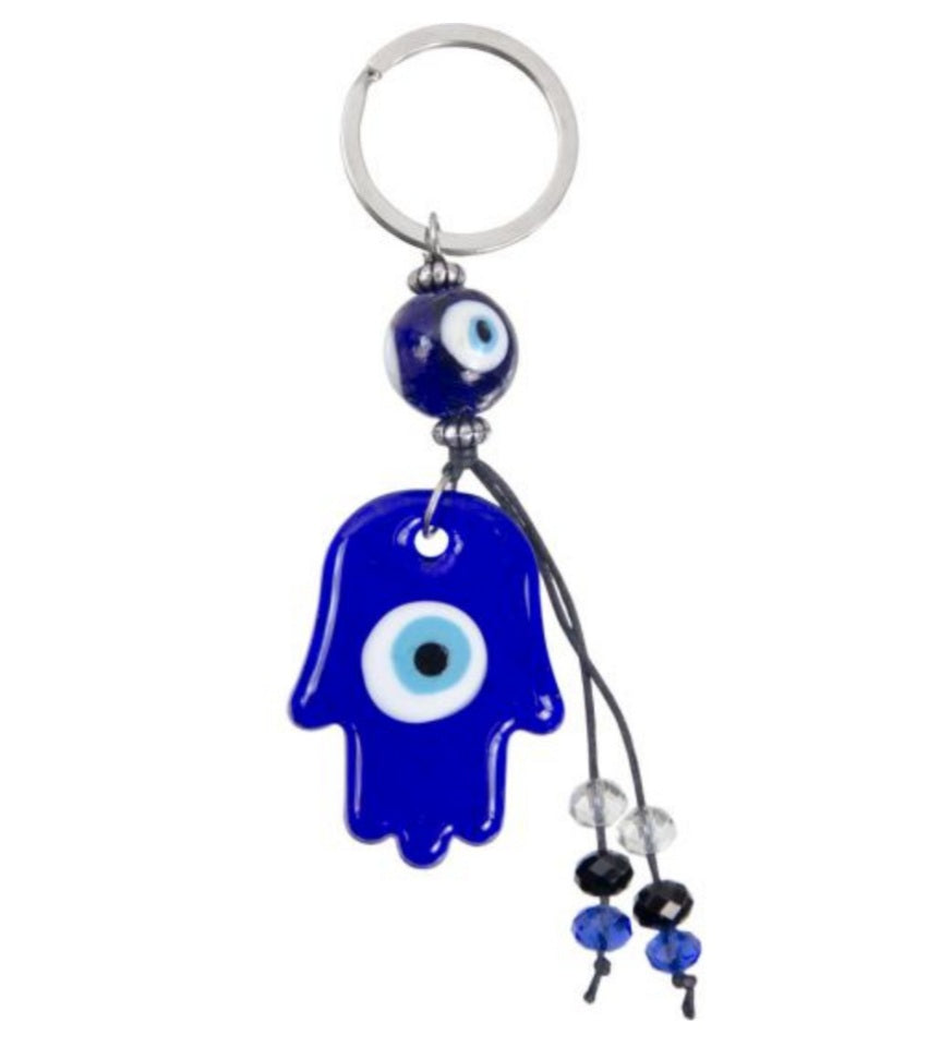 Evil Eye Fatima Hand Talisman Key Ring