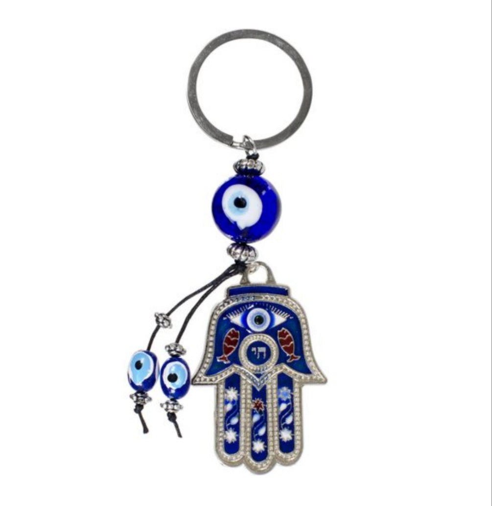 Evil Eye Fatima Hand Key Ring