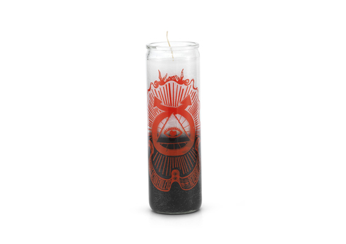 Double Action Evil Eye Multicolor 7 Day Prayer Candle
